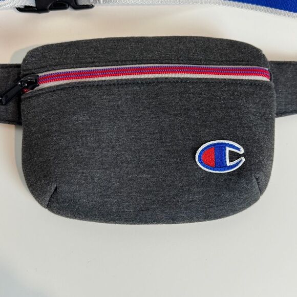 Champion Grey Waist Belt Bag Fanny Pack Unisex - Picture 2 of 8
